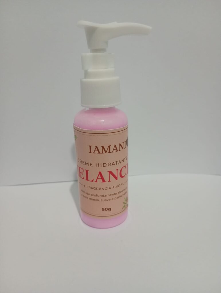 Mini creme hidratante corporal de melancia. 50g.
