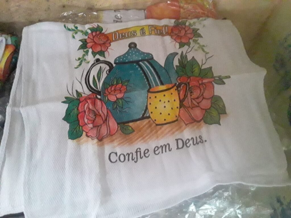Panos de Prato Decorados