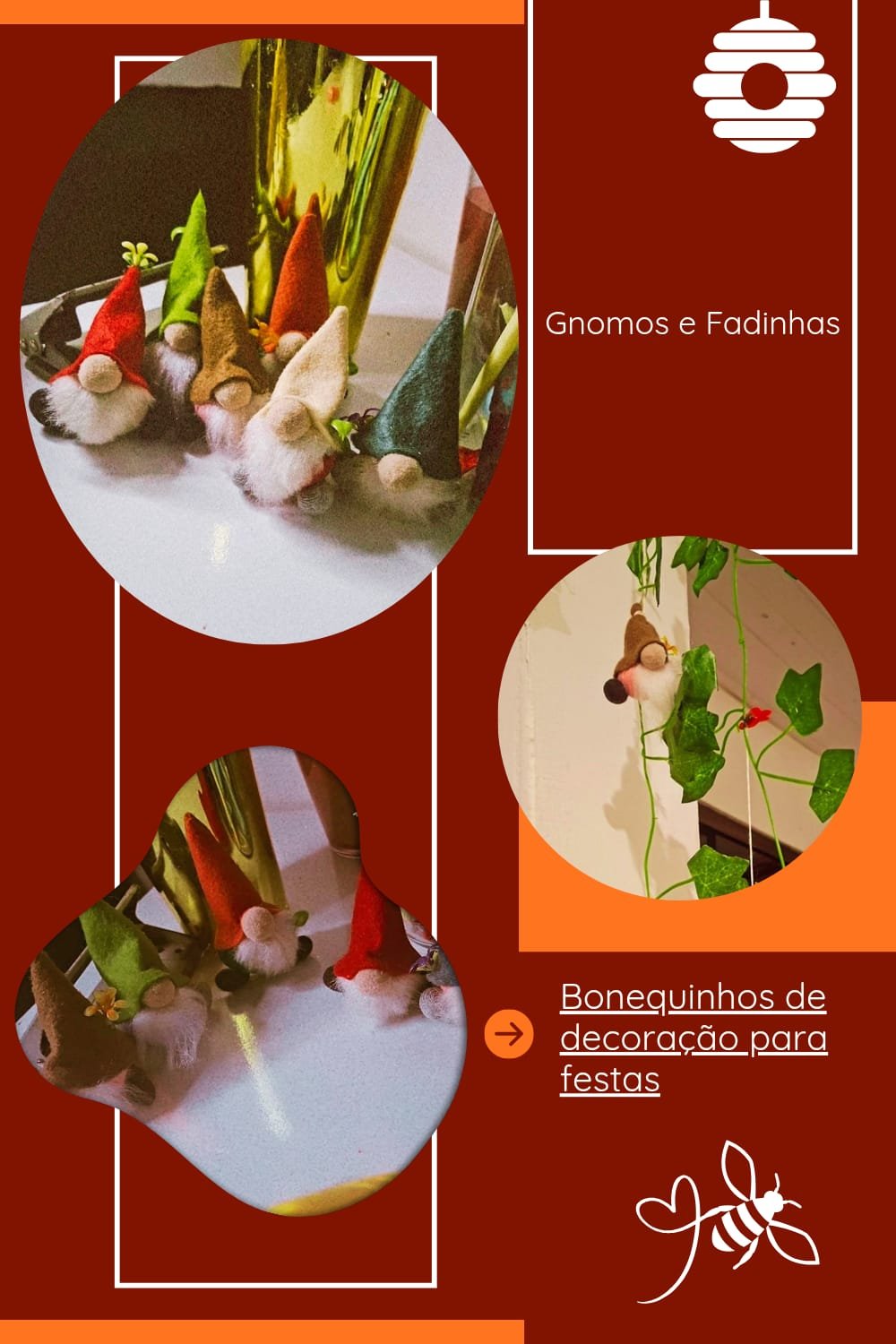 Fadinhas e Gnomos Artesanais - Imagem 2