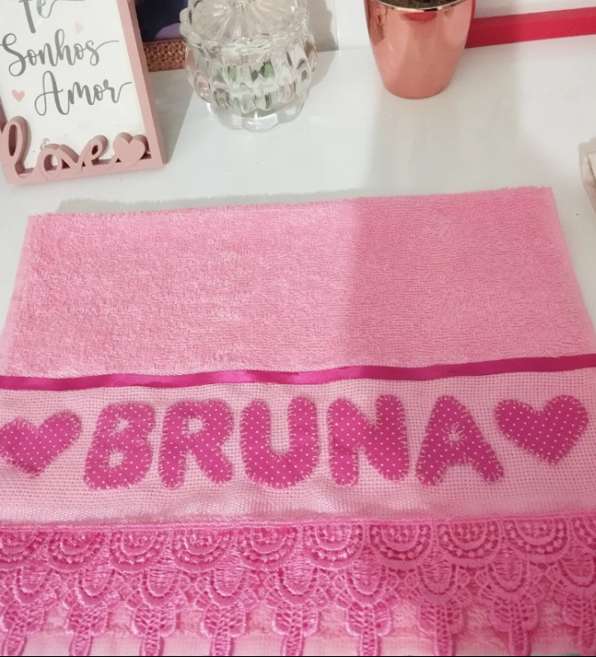 Toalha de Mão Personalizada