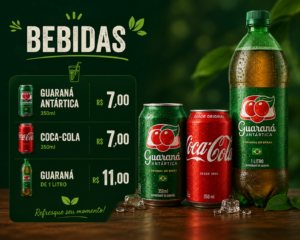 Bebidas Acompanhar seu Pedido