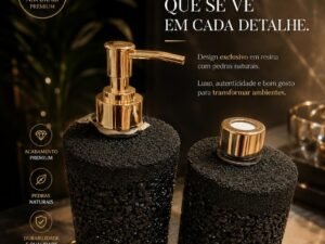 Kit Lavabo Personalizado em Resina