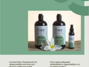 Linha Capilar Profissional — Fator de Crescimento
