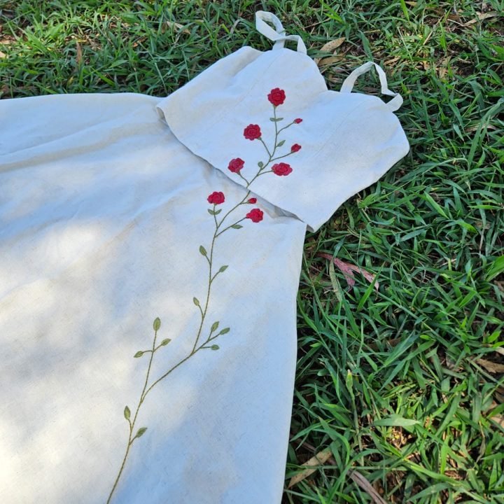 Vestido Bordado